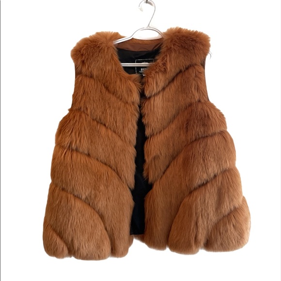 🔥Fox Fur 2 in 1 Vest&Jacket - Picture 2 of 4